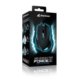 Sharkoon SHARK Force II Ratón Gaming Óptico USB para diestros 4200 DPI con 6 niveles Precio: 14.49999991. SKU: S5605445