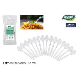 Algon - Set de 15 Cucharas de Mesa 18 cm (24 Unidades) Precio: 19.79000012. SKU: B1D6HBYQ9S