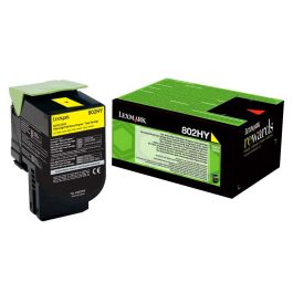 Toner Laser Lexmark 80C2Hye Amarillo 3000 Paginas