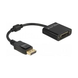 DeLOCK Adaptador DisplayPort 1.2 Macho a DVI Hembra 4K 3840x2160@60Hz Pasivo Negro Cable 0.15 m Precio: 16.2019. SKU: B16SNF8BKH
