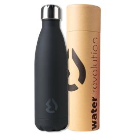 WATER REVOLUTION Botella Térmica 500ml Acero Inoxidable Antigoteo Doble Pared Libre de BPA Mantiene 24h Frío / 12h Caliente