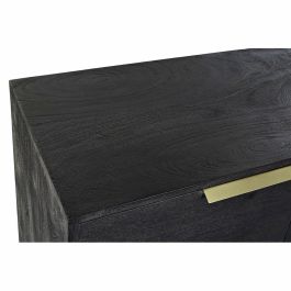 Buffet Moderno DKD Home Decor Negro Dorado 41 x 77 x 145 cm Buffet Moderno DKD Home Decor Negro Dorado 41 x 77 x 145 cm