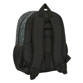 Mochila Escolar Nerf Game Negro 32 x 38 x 12 cm