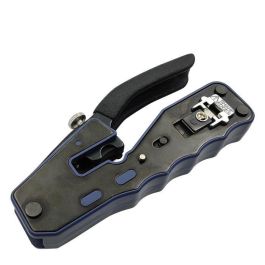 Lanview Herramienta Crimpadora para RJ45 Easy Connect UTP/STP - Conector, Cortador y Pelacables