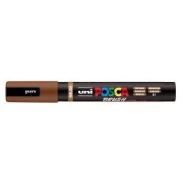 POSCA PC-5BR Marcador Brush Punta M Semiflexible Marrón - 1-4 mm, Base Agua, 16 Colores Precio: 2.8900003. SKU: B1C6CLKN2Z