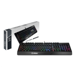 Teclado Gaming MSI Vigor GK20 Negro LED RGB Qwerty Español