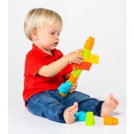 Molto Bolsa Bloques Blandos 30 Piezas Juguete Construcción Bebé +6 Meses