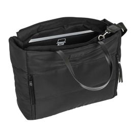 Safta Bolso con bolsillo para portátil 14.1'' Moos Cápsula acolchado Negro 54x31x17cm