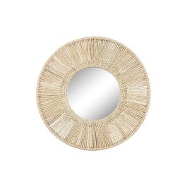 Espejo de pared Home ESPRIT Natural Cottage 73 x 7 x 73 cm