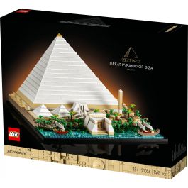 LEGO Architecture Gran Pirámide de Guiza 21058 Juego de Construcción LEGO 1476 Piezas Multicolor Plástico para Niños y Adultos