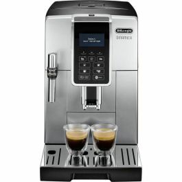 De'Longhi ECAM 350.35.SB Cafetera Superautomática Dinamica, Pantalla Táctil Gráfica, 4 Recetas de Café, Granos 300g, Plata