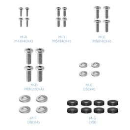 TooQ Soporte de Pared Fijo Inclinable LP1342T-B para TV de 23-42" hasta 35kg