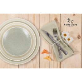 Plato Hondo Kenia Porcelana Ivory Coupe Santa Clara 20.5 cm (6 Unidades) Plato Hondo Kenia Porcelana Ivory Coupe Santa Clara 20.5 cm (6 Unidades)