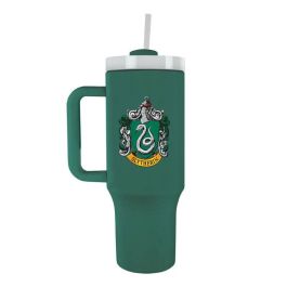PYRAMID Vaso Termo Harry Potter Slytherin 1,2L con Tapa, Pajita y Asa de Acero Inoxidable para Bebidas Frías/Calientes Precio: 21.49999995. SKU: B1447GYESG