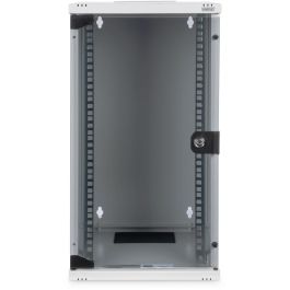 Digitus Carcasa mural 254 mm (10") - 312x300 mm (AnxP) 12U - Bastidor de pared con cerradura - Gris