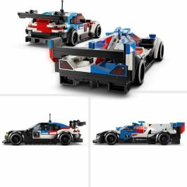 LEGO Speed Champions 76922 Coches de Carreras BMW M4 GT3 y BMW M Hybrid V8, Idea de Regalo