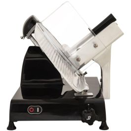Berkel RL 300 Cortafiambres Eléctrico Negro/Plata con Afilador Incorporado, Disco 30 cm, Acero Inoxidable