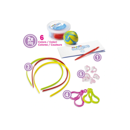 Carioca Pasta de modelar Modelight Bijoux Súper Ligera Pendientes y Turbantes 2x30gr