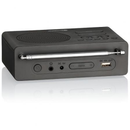 Despertador Roadstar CLR-290D/ Radio FM/ Puerto de carga USB