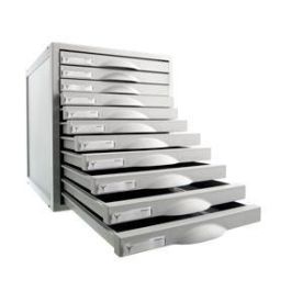 Archivo 2000 Módulo Archisystem 11 Cajones 356x316x362 mm Gris Precio: 88.50000016. SKU: S8401315