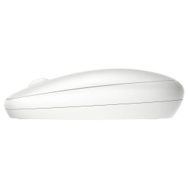 HP Ratón Bluetooth 240 Lunar White 793F9AA#ABB, Ratón Inalámbrico Óptico con 3 Botones y Conexión Bluetooth 5.1, Ideal para Uso Doméstico
