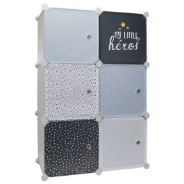 Estantería Modular 6 Cubos Azul Home Deco Kids Precio: 32.88999978. SKU: B1GV69FHE2