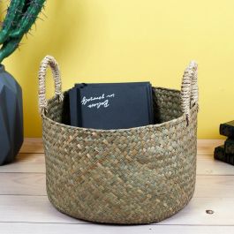 Juego De 3 Cestas Trenzadas Con Asa Home Deco Factory