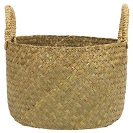 Juego De 3 Cestas Trenzadas Con Asa Home Deco Factory