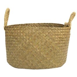 Juego De 3 Cestas Trenzadas Con Asa Home Deco Factory