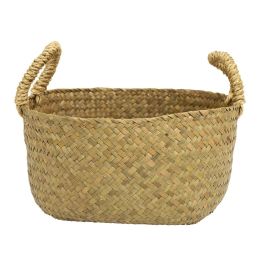 Juego De 3 Cestas Trenzadas Con Asa Home Deco Factory