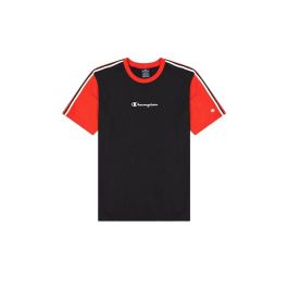 Camiseta de Manga Corta Hombre Champion Negro L