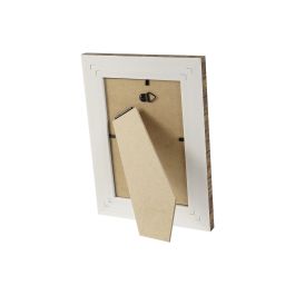 Marco Foto 10X15 Scandi DKD Home Decor Natural Beige 2 x 20.5 x 15.5 cm (4 Unidades)