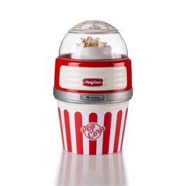 Ariete 2957 MÁQUINA DE PALOMITAS PARTY TIME BIG POPPER ROJA Máquina de palomitas de diseño retro años 50, natural y libre de grasas