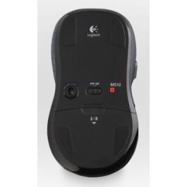 Logitech Ratón Inalámbrico M510 Ergonómico con Agarre de Goma y Scroll Lateral para Mayor Comodidad y Productividad