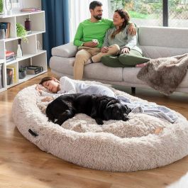 Cama de Perro para Humanos | Human Dog Bed XXL InnovaGoods Beige Precio: 210.58999962. SKU: B19XT8SMGF