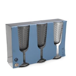 Caja 3 Copas Vidrio Illusion Bidasoa 28 cL