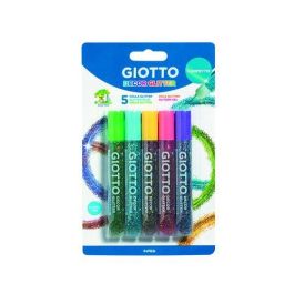 Cola Glitter Glue Giotto Lapiz Confetis 5X10,5Ml/G 12 unidades Precio: 56.871936. SKU: B133PQZ27N