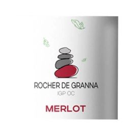 Rocher de Granna Oc Merlot - Vino tinto Languedoc