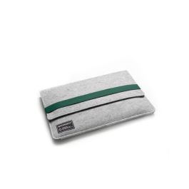 EKOMODO HR-004 Funda para Portátil y Tablet HAZI 33 cm (13") Ecológica Sostenible Diseño Minimalista Verde y Gris