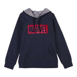 Sudadera con capucha cotton brushed marvel talla 8 años Sudadera con capucha cotton brushed marvel talla 8 años