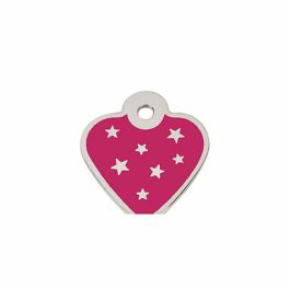 Placa identificativa para collar Imarc PetScribe Passion Rosa Plata