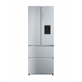 Frigorífico combinado Haier HFR5719EWMG 190 Plateado