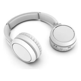 Philips Auriculares Inalámbricos Bluetooth TAH4205WT/00 con Micrófono Graves Potentes y 29 Horas de Reproducción Blanco