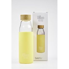 Botella Borosilicato Amarill. Tapon Bambu Precio: 13.50000025. SKU: B1BDLYP5XX