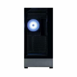 Zalman P40 Prism Black Midi Tower PC Negra para ATX/Micro ATX/Mini-ITX con ventana lateral y bahías 2.5/3.5"