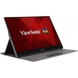Viewsonic TD1655 pantalla para PC 39,6 cm (15.6") 1920 x 1080 Pixeles Full HD LED Pantalla táctil Multi-usuario Negro, Plata Viewsonic TD1655 pantalla para PC 39,6 cm (15.6") 1920 x 1080 Pixeles Full HD LED Pantalla táctil Multi-usuario Negro, Plata