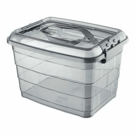 Caja de Almacenaje Confortime Tetris Gris Plástico (14 L) Precio: 3.50000002. SKU: S2210617