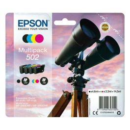 Cartucho de Tinta Compatible Epson 502 Multipack 14,5 ml Amarillo Negro Cian Magenta Sí Precio: 54.49999962. SKU: S0225980