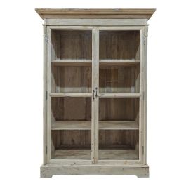 DKD Home Decor India 1c24 Vitrina Madera Reciclada Natural 130 x 55 x 209 cm Precio: 1217.49999987. SKU: B14XYEB598