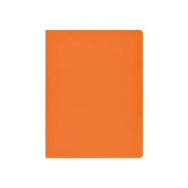 Gio Subcarpeta Simple Cartulina Naranja Intenso Folio 250 gr -50 Unidades-